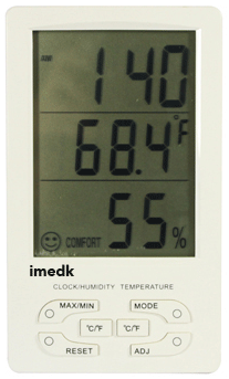 Termohigrómetro digital Medidor Temperatura y Humedad – DEKA Importaciones